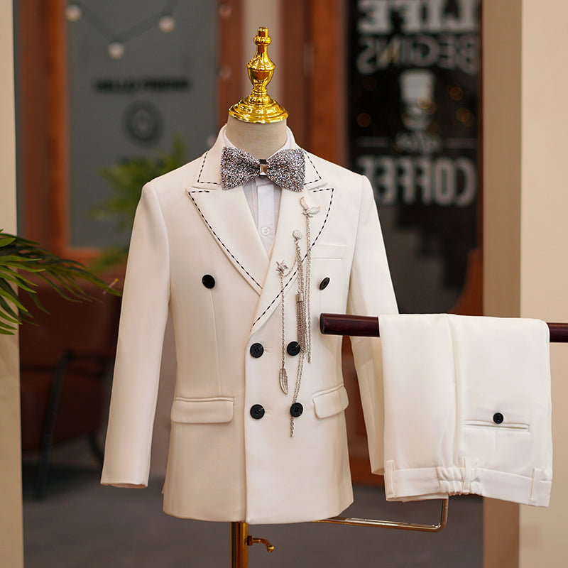 Boy Performance Wedding Birthday Formal Suit